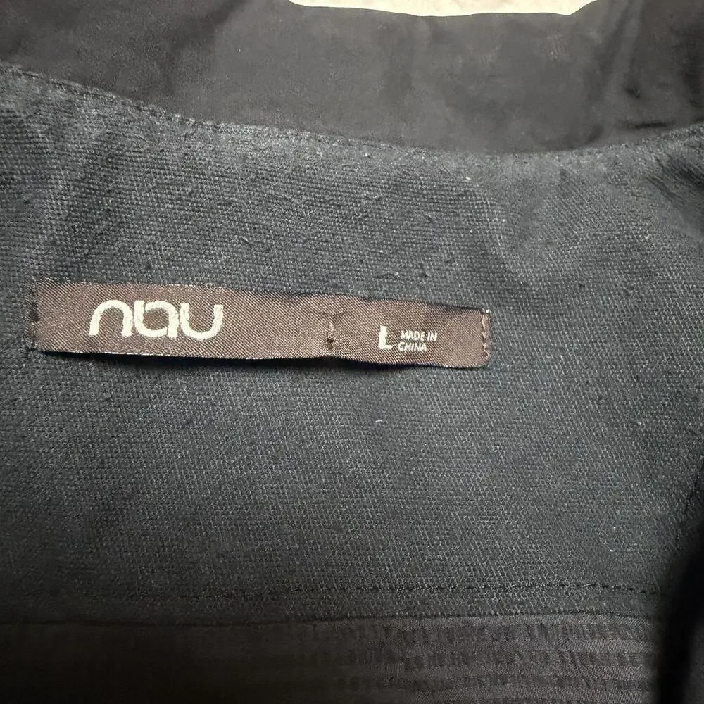Nau Black Women's Lightweight Blazer Jacket